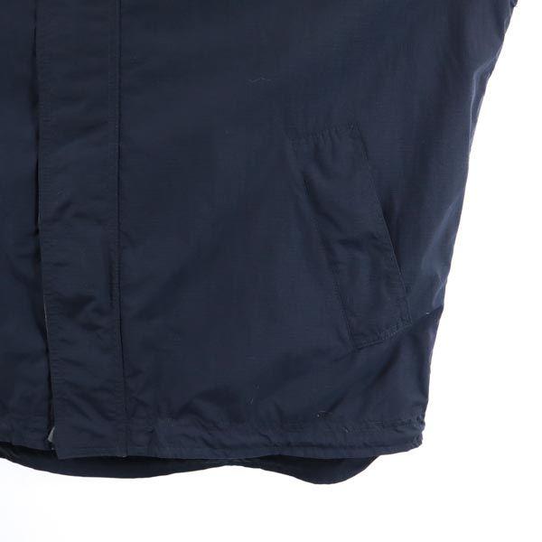 Gap Stará Ripstopová látka Nylonová bunda XL Námořnická s kapucí se síťovanou podšívkou Pánská Použitá