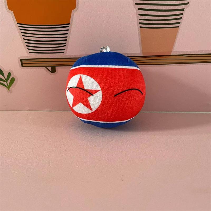 16Cm Polandball Plush Toy Australia Italy Korea Countryball Stuffed Doll Home Decoration