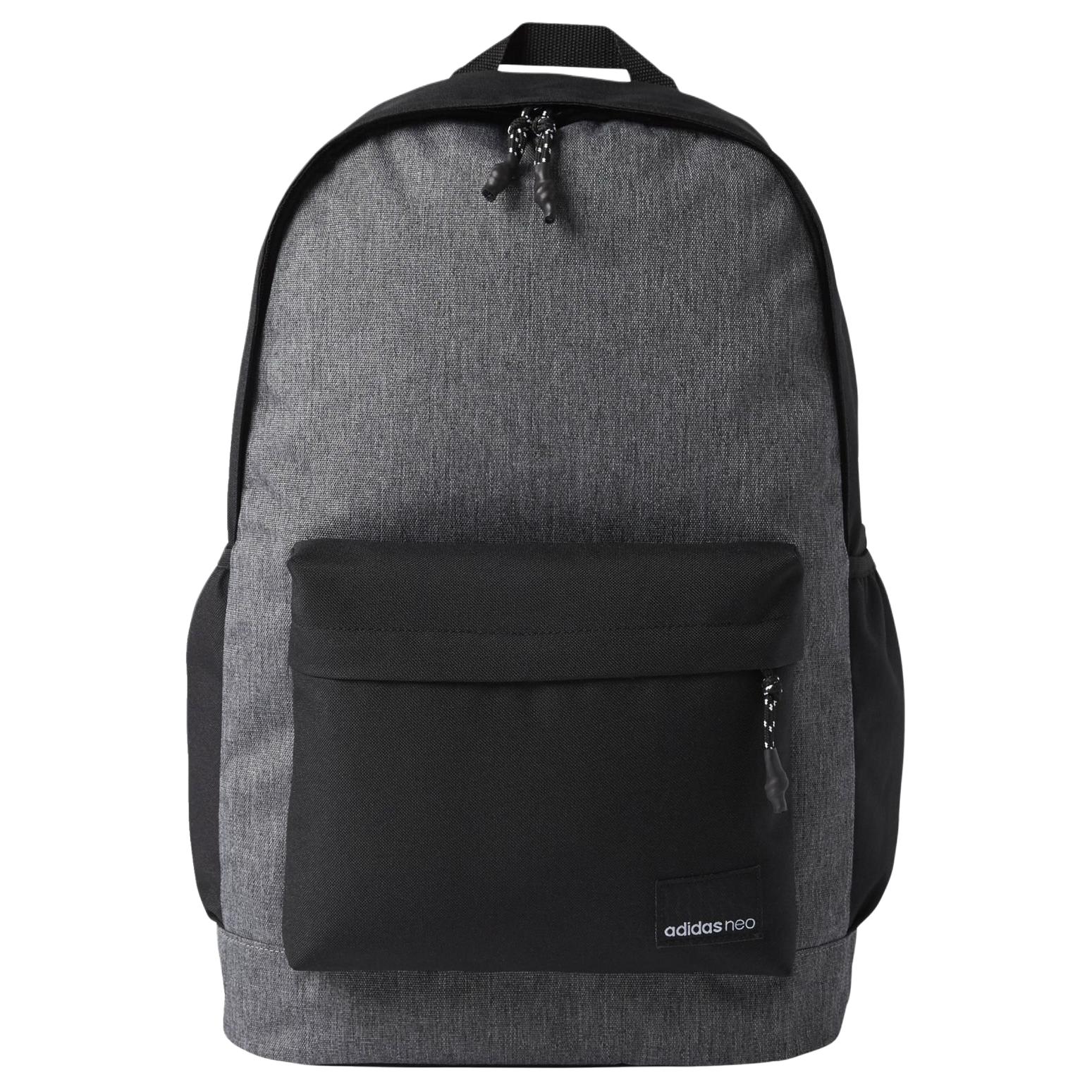 Adidas Neo Bp Daily Logo Synthetic Material Backpack Extra Large Men backpack Black CD9777 Black