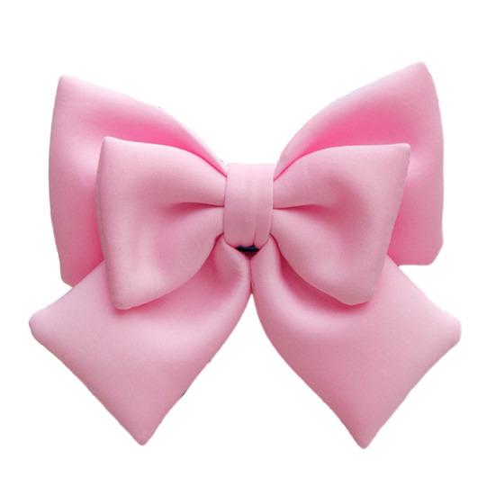 

3D Bowknot Helmet Accessory Motorcycle Decoration Bow with Adhesive Cute Bow Decoration for Women Girls Helmets Electric Vehicle розовый
