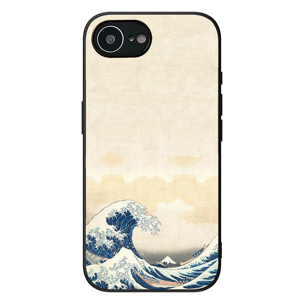 Cover for Apple iPhone 17 16 11 Pro XS Max XR 6 7 8 Plus 16E SE 2020 Air 5 SE2 Phone Case The Great Wave of Kanagawa ocean