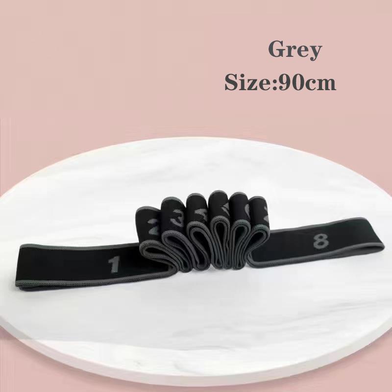 

Фитнес-упражнения для женщин и мужчин, эластичный эластичный пояс для латинских танцев, спортивный ремень для йоги, эспандер для бодибилдинга Grey