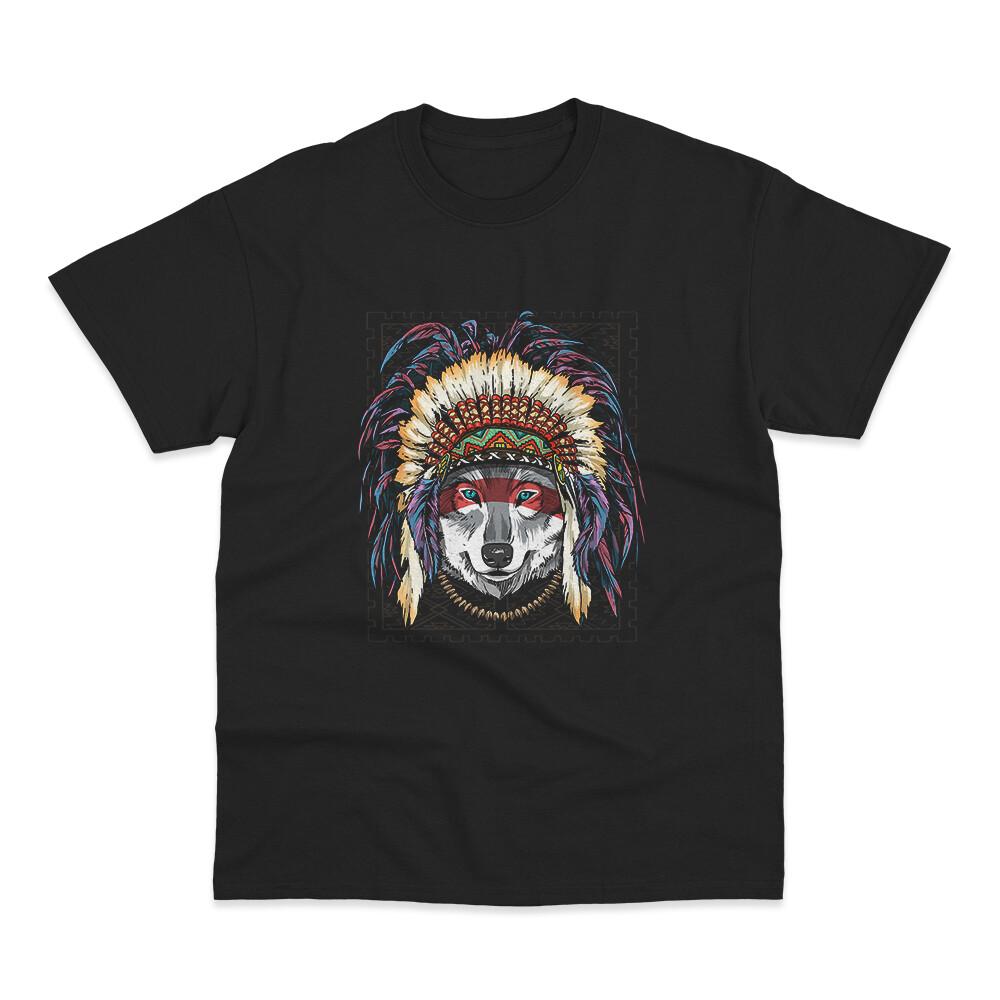 Native Indian Wolf Native American Indian Wolf Lovers Classic Essential T-Shirt S