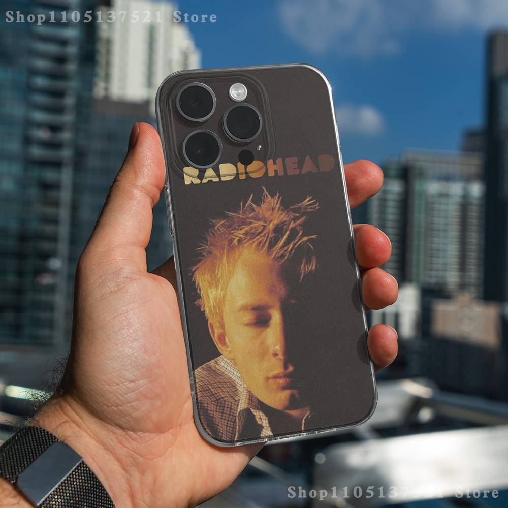 Bnad R-Radiohead Phone Case iPhone17 16 15 14 13 12 11 Pro Max Plus Mini Clear Full Back Cover Silicone Soft Shell