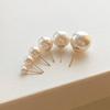 14k Gold Pearl Earrings