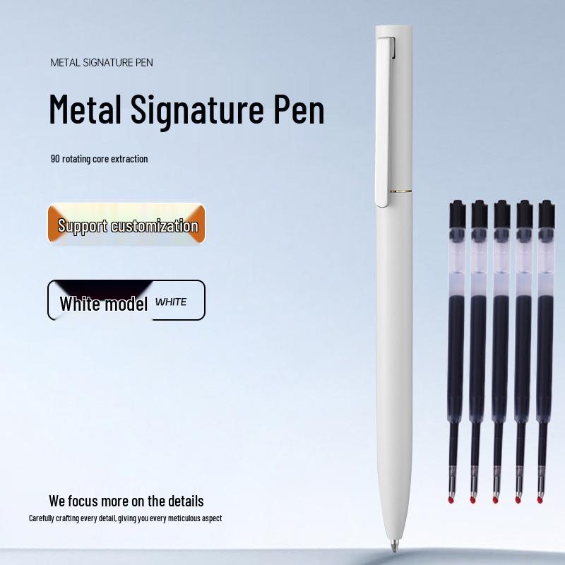 Xiaomi Multi-Color Metalen Gel Balpen voor Zakelijk & Kantoor, Personaliseerbaar met Logo.