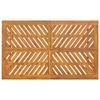 Garden Dining Set 4 pcs Brown Solid Acacia Wood