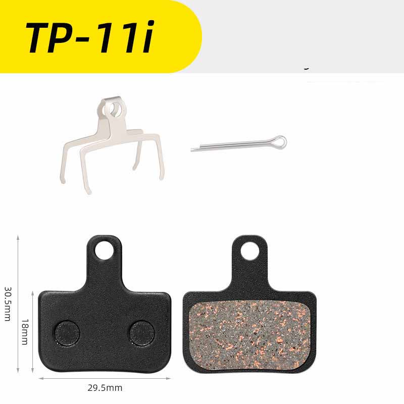 Brake Pads, Semi- Friction for Mountain, Road, and E-Bikes, Bagged Brake Pads for Smooth and Reliable Stopping
