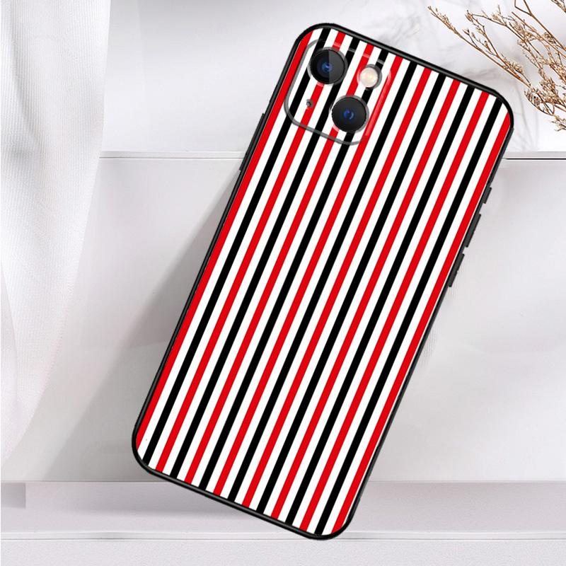 Milan Stylish Stripe Design Shockproof Case For iPhone 17 Pro Max 11 14 15 16 Plus 12 13 Mini 16e 17 Air Phone Cover