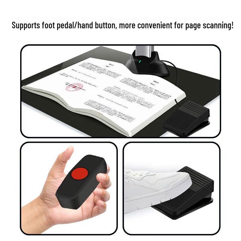 Eloam BS1860TM 27MP A3/A4 High-Speed Foldable Document Camera CN plug (adapter included)