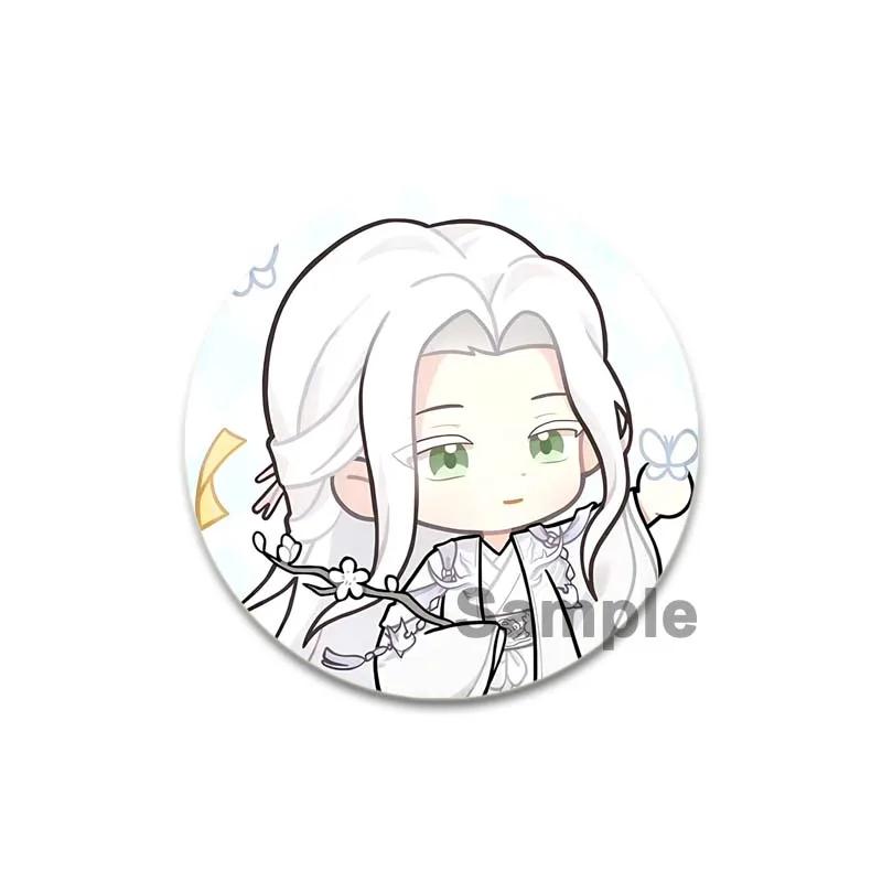 32/44/58mm Handmade Tinplate Plastic Badge Ashes of The Kingdom Brooches for Collar Clothes Backpack Jewelry Fans Gifts Card Games