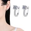 Wedding Jewelry 1 Pair Women Cuff Earrings Stud Rhinestone Ear