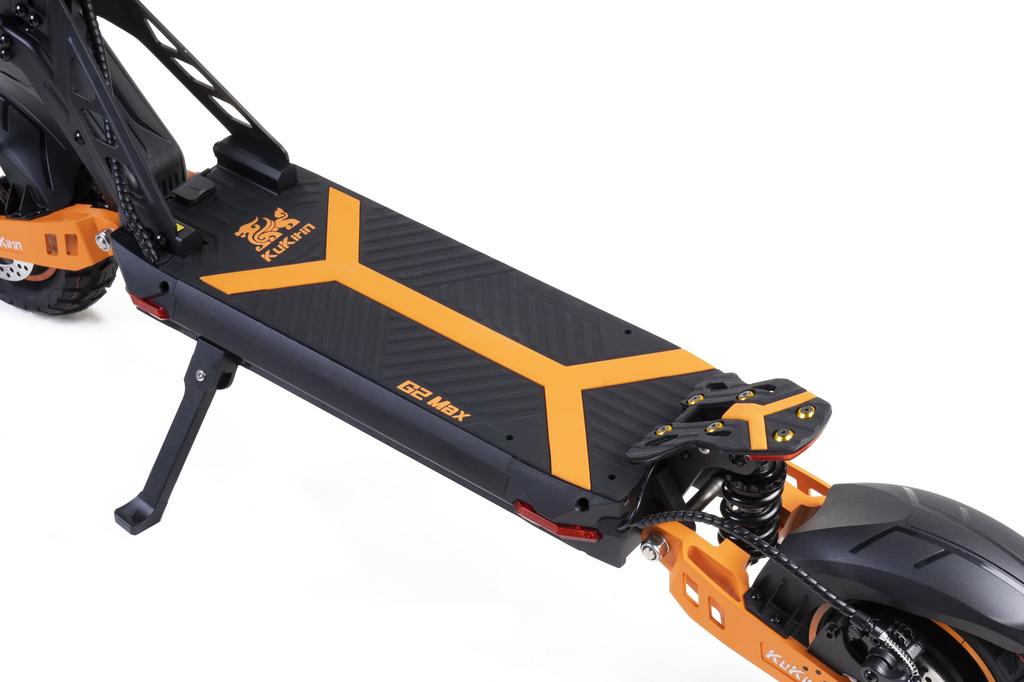 KuKirin Elektrická koloběžka G2 MAX 1000W, 48V 20,8Ah baterie, dojezd 80 km, 10" terénní pneumatiky, dvojité kotoučové brzdy, skládací design