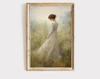 Pride and Prejudice Wall Art Print Canvas Oil Painting Elizabeth Bennet and Mr Darcy Cottagecore Posters Home Decor