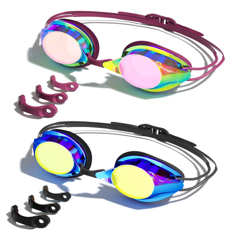 Swim Goggles, Swimming Goggles Anti Fog Uv Protection No Leaking For Adult, Men, Women, Youth