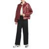 Nike Sportbekleidung Oversized Coach Bequem Einfarbig Einfache Jacke Damenjacken Team-Rot IO0477-677
