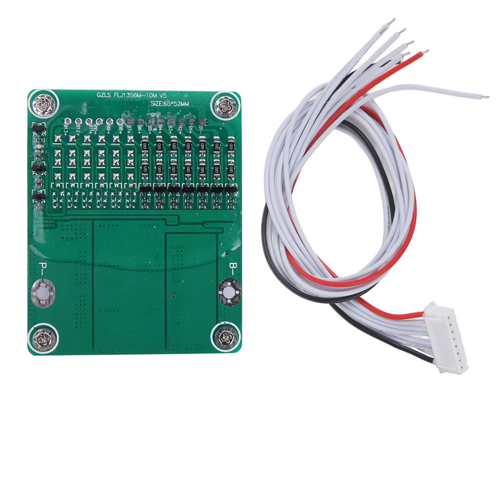 

7S 24V 25A 500W Li ion Lithium Lithium Battery Protection Board BMS PCB with Balance