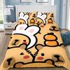 Cute Capybara Duvet Cover Pillowcase Bedding Set Adult Boy Girl Bedroom Decoration Children Gift Single Double Large Size