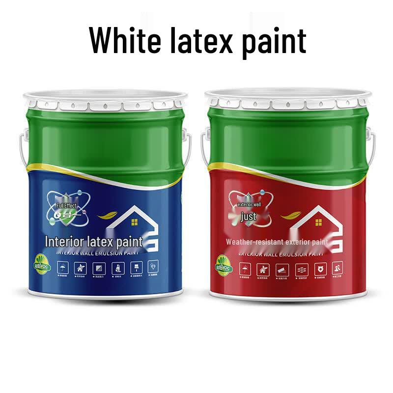 Indoor White Latex Wall Paint