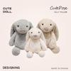 Adorable Lop-Eared Bunny Plush Toy - Perfect Gift for Kids