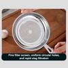 Glass Lid Bacon Grease Container Deep Fryer 1.3L Keeper With Handle Easily Refill Filter Pot Grease Strainer , With Glass Lid