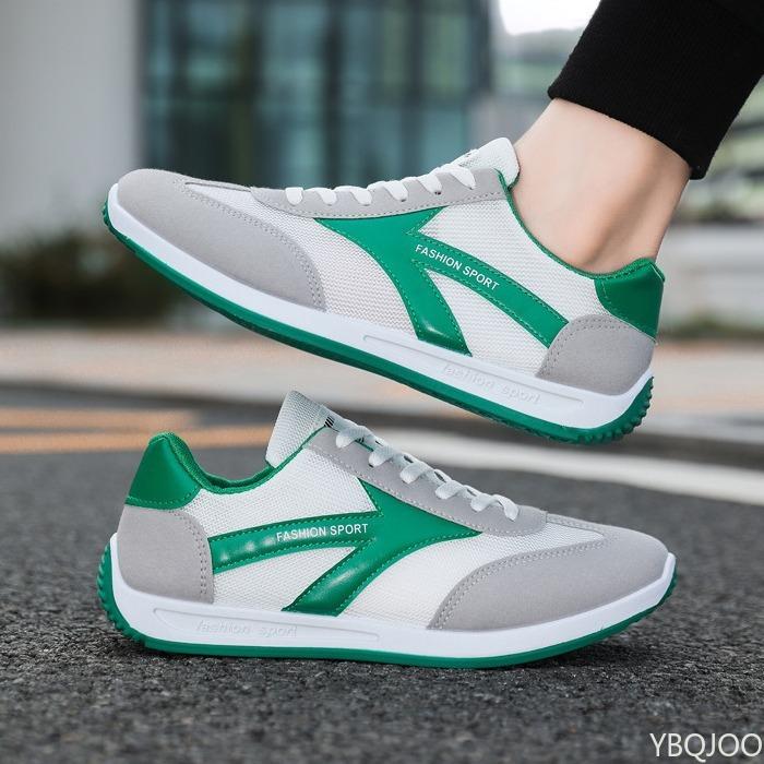 2025 Spring and Summer New Men's Comfortable Lace Up Sports Shoes Men's Casual Lightweight Vulcanized Shoes Running Shoes