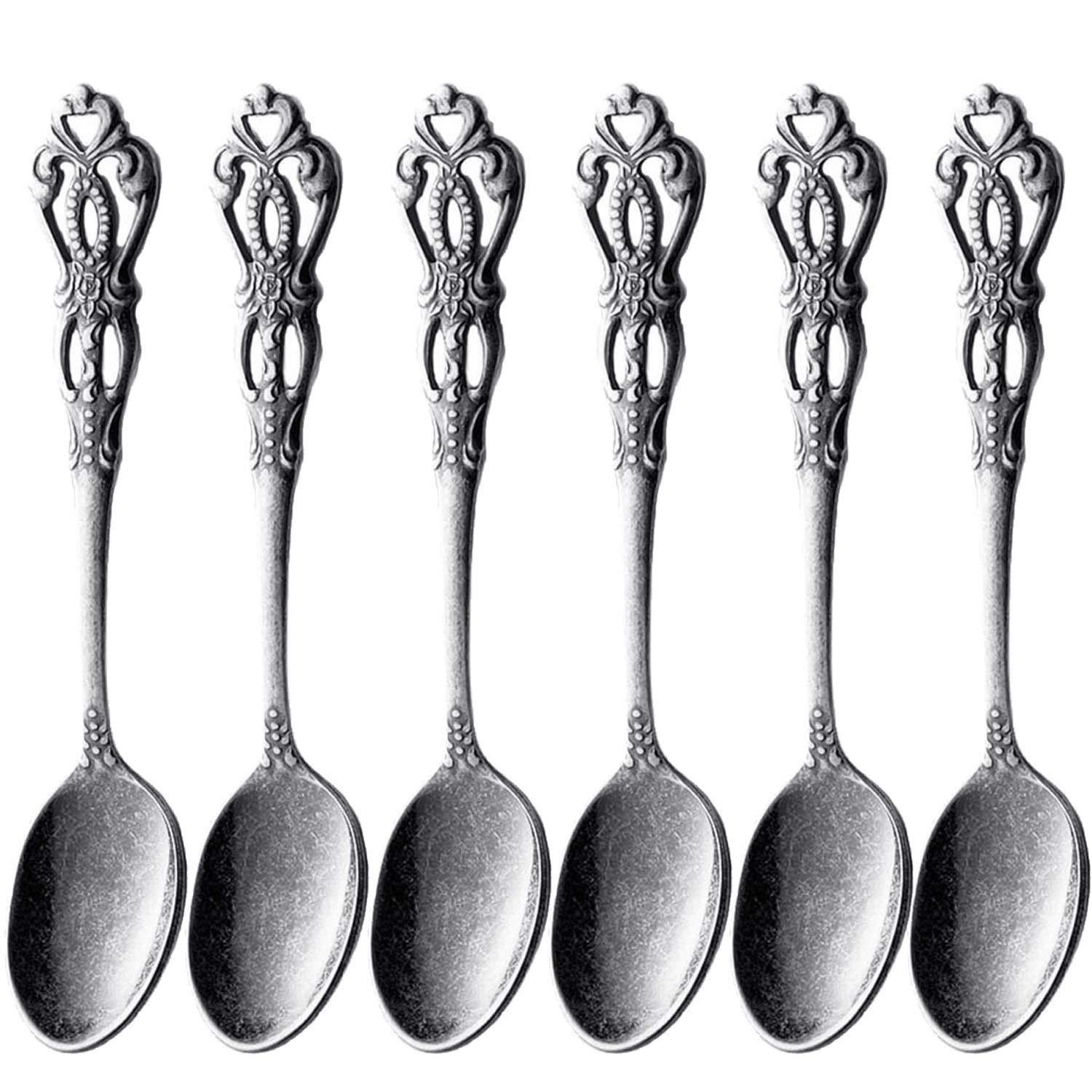 

Takakuwa Metal Rune Antique Demi-Spoon Set of 6 (519552)