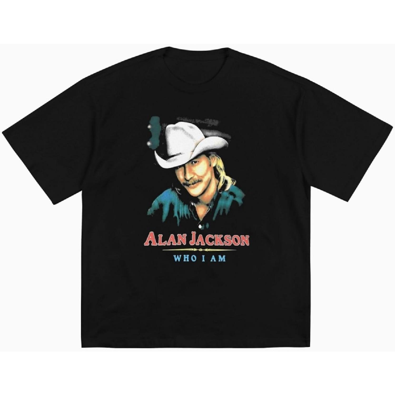 Rashmika T-Shirt for Men and Women Alan Jackson-who I am Cotton Casual Shirts Sports t-Shirt Athletic T-Shirts XXXXXL разноцветный