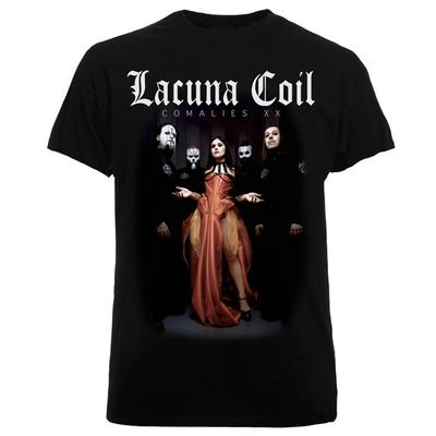 Retro Comalies XX Lacuna Coil Band Shirt Classic Black Unisex S-5XL IM1008 Unisex T-Shirt