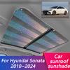 For Hyundai Sonata YF LF DN8 2010~2024   2014 2015 Car Sunroof Sunshade Accessories Roof Sunscreen Board Heat Ulation