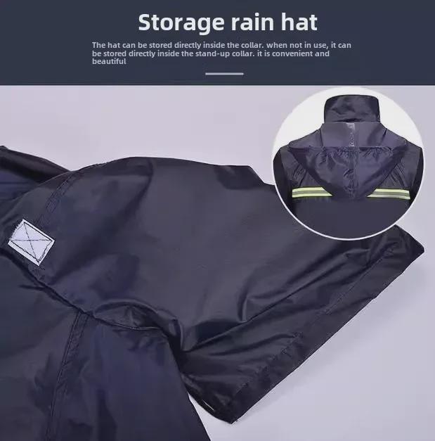 Combinaison imperméable double couche Paradise pour adulte avec logo personnalisé