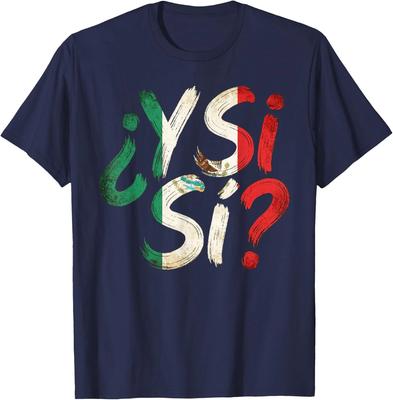 And Yes_ Mexican Flag And Yes Yes Mexico Grunge Unisex T-Shirt