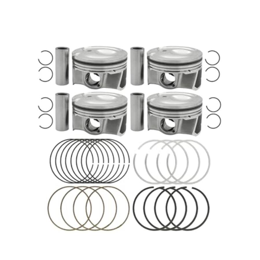 

4PCS Piston Rings Kit EJ7Z6108E for Ford Focus Mustang Lincoln MKC 2.3L 20152019 Engine Repair Replacement with High Performanc United States