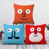 Art J-Jean J-Jullien Cute cushion cover Pillow Sofa Printing Decoration Room Home Office Coffee Shop Car Nordic Simplicity