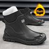 Stivali da Pioggia alla Caviglia Unisex Leggeri in PVC Antiscivolo con Soletta Ammortizzata in EVA Scarpe Casual Traspiranti per… Altro