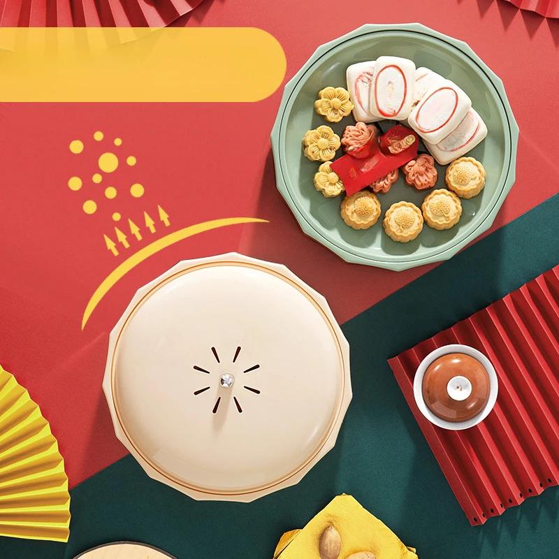 Fruit Plates Tableware Dripping With Wet And Dry Fruit Trays Draining Basket Storage Plates Specialty Plates Storage Box