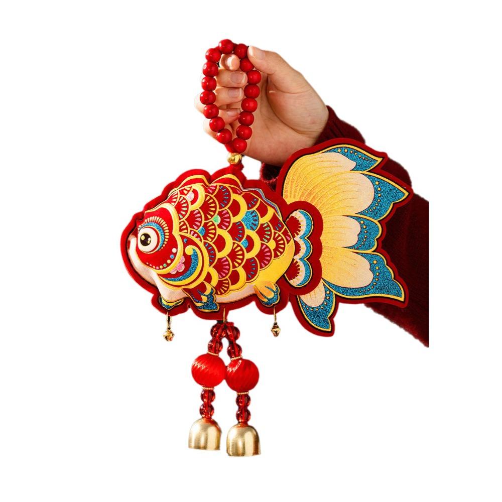 Traditional Lucky Charm Door Hanging Handmade Horse Year Desktop Ornament  Entrance Decoration