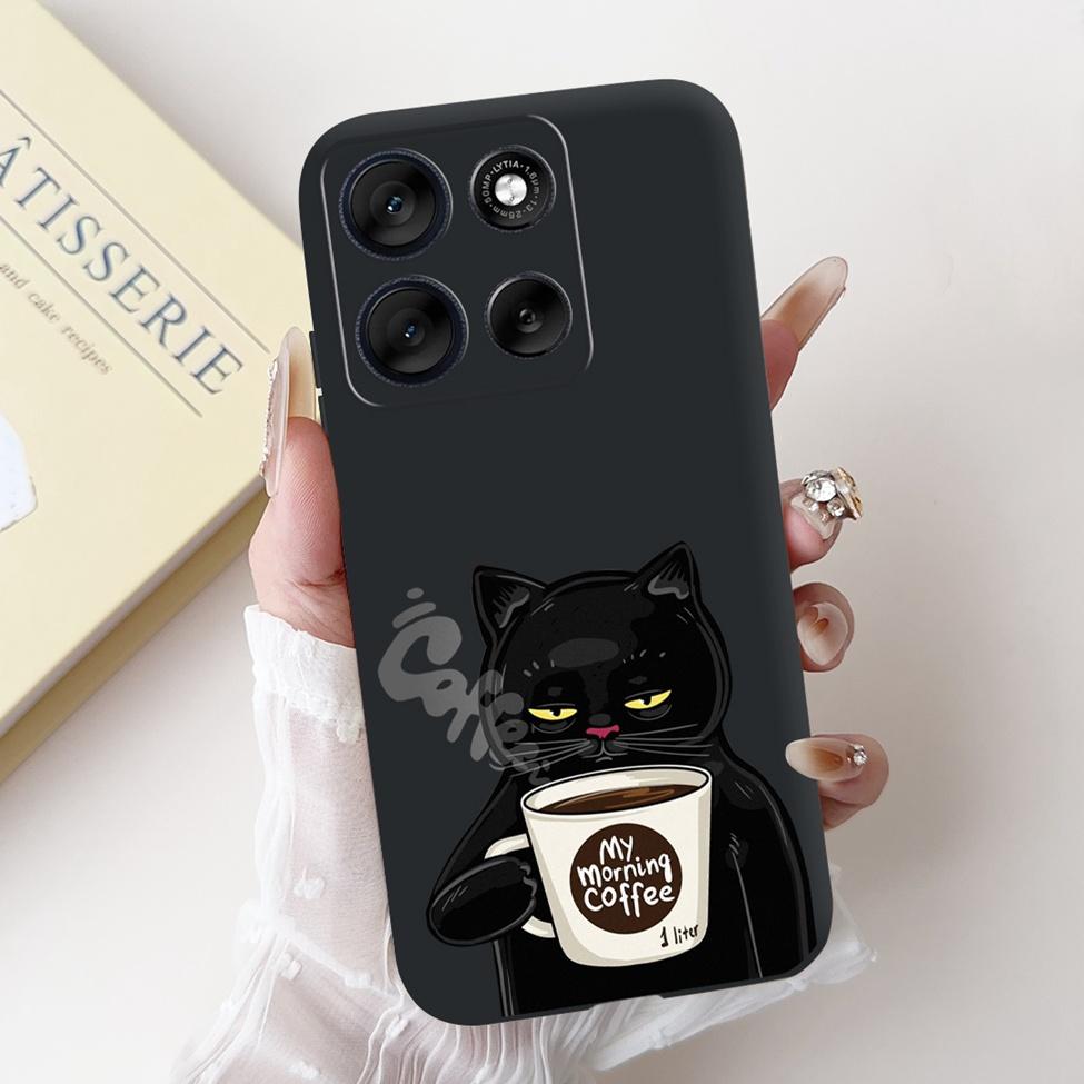 5G For Motorola Moto G56 G86 Cover For Motorola Moto G86 Case Silicone Fashion Butterfly Luxury Cute Funny Painted Back Cover