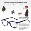 Men'S New Progressive Multifocal Reading Glasses Anti-Blue Light Farsighted Glasses Men'S And Women'S New Retro Reading Glasses