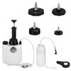 Car Manual Brake Fluid Bleeder Kit 3L Vacuum Brake Pressure Fluid Pump Professional Brake Flush Machine Pneumatic Brake Bleeder