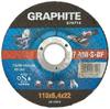 Grinding Disc For Metal 125X22.2Mm Graphite 57H715 1 Pc