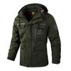 Frühlings-Outdoorjacke für Herren, schnelltrocknend, wasserdicht, Übergröße, lockere Sturmjacke, lässiger Cargo-Mantel