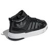 Adidas Originals Post Up Non-Slip Durable Mid-Top Skate Shoes Unisex Skate Shoes Black White H00165