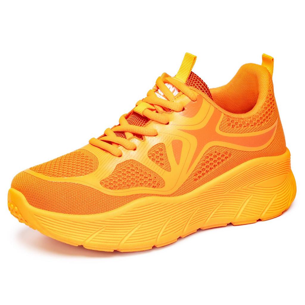 Damen Leichte Flyknit Mesh Sneaker - Bequeme, Vielseitige Low-Cut Freizeitschuhe