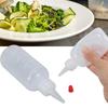 Portable Travel Liquid Dispenser Bottles Refillable Leakproof Squeeze Bottle Applicator Bottle with Tip Empty Container