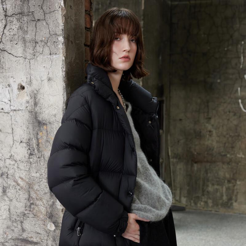 

Женское зимнее длинное пуховое пальто SanCai 2024 года XL