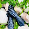 40.64 cm Medieval Knight Nazgul Gothic Gauntlet Gloves Pair Dark Blackened Gloves Best Halloween Gift