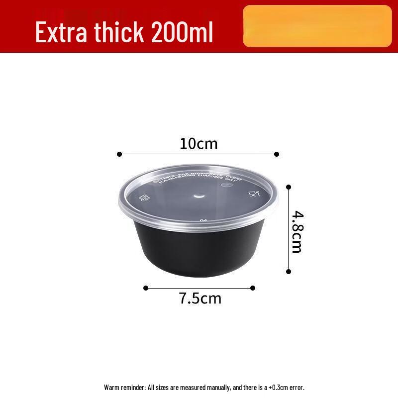 Disposable Multi-Compartment Takeaway Containers