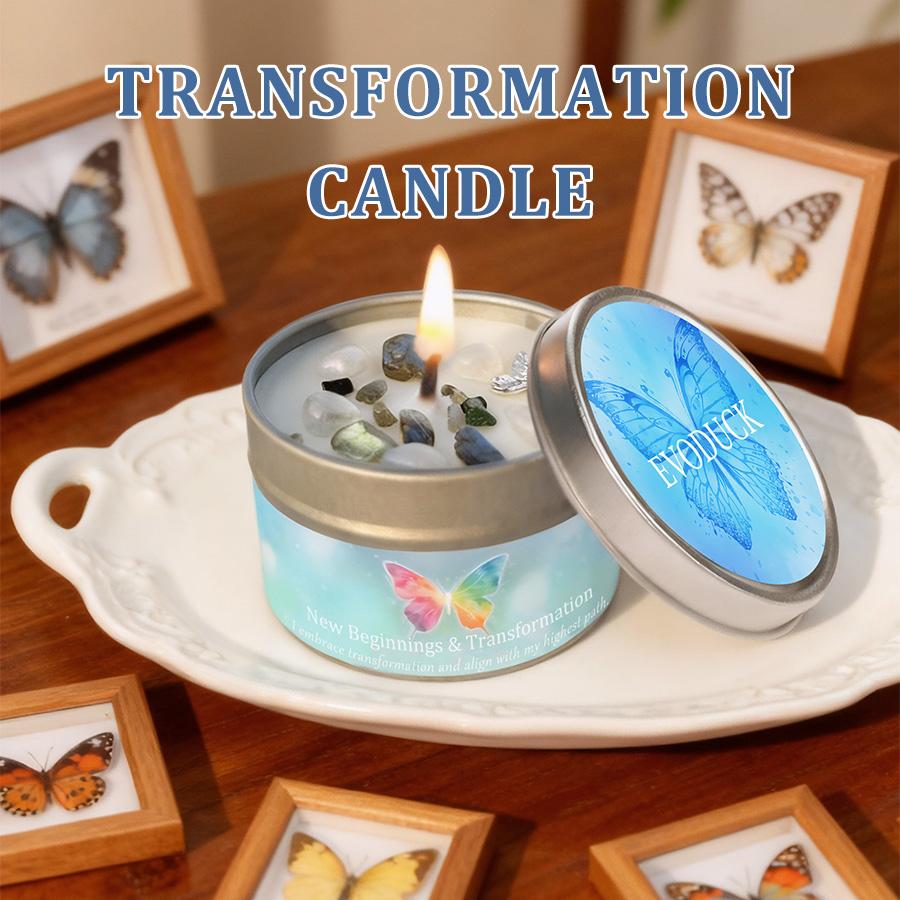 Scented Candles 3oz Law of Attraction Love Manifestation Energy Boosting Christmas Home Decoration Candle Holders Gift