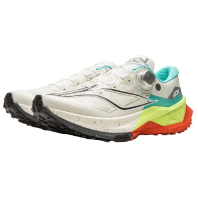 Li Ning Lu 3 Pro Comfortable Versatile Fashion Breathable Reflective Rebound Low-Top Casual Running Shoes Unisex sneaker White ARNW001-4